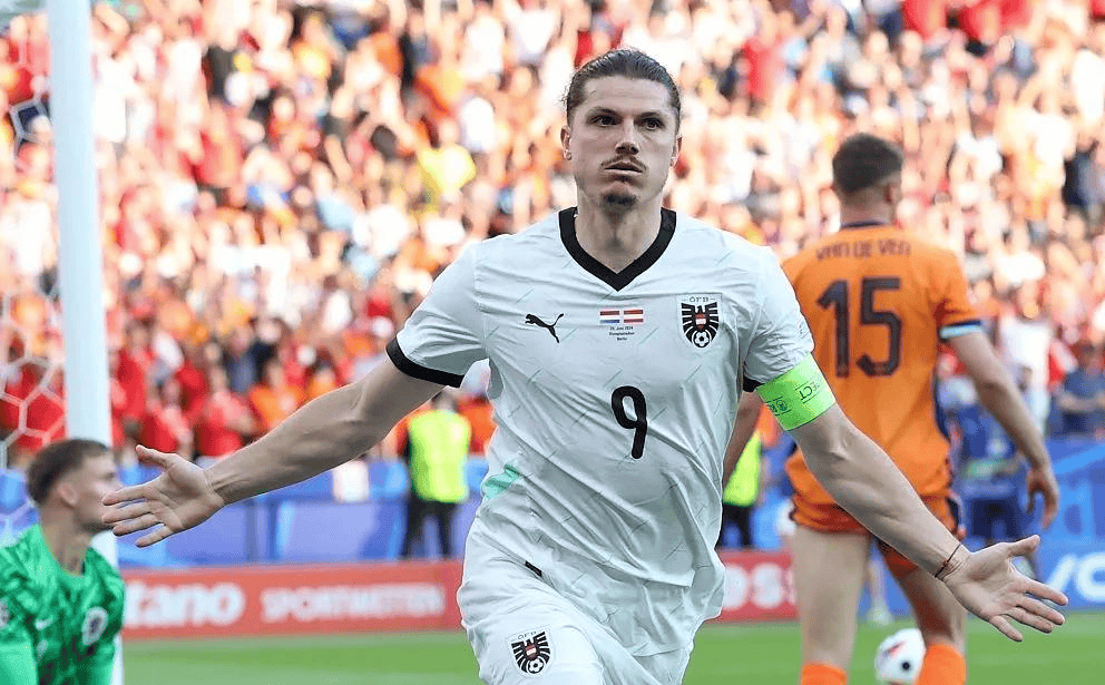 奥地利队逆袭力克对手晋级欧洲杯半决赛