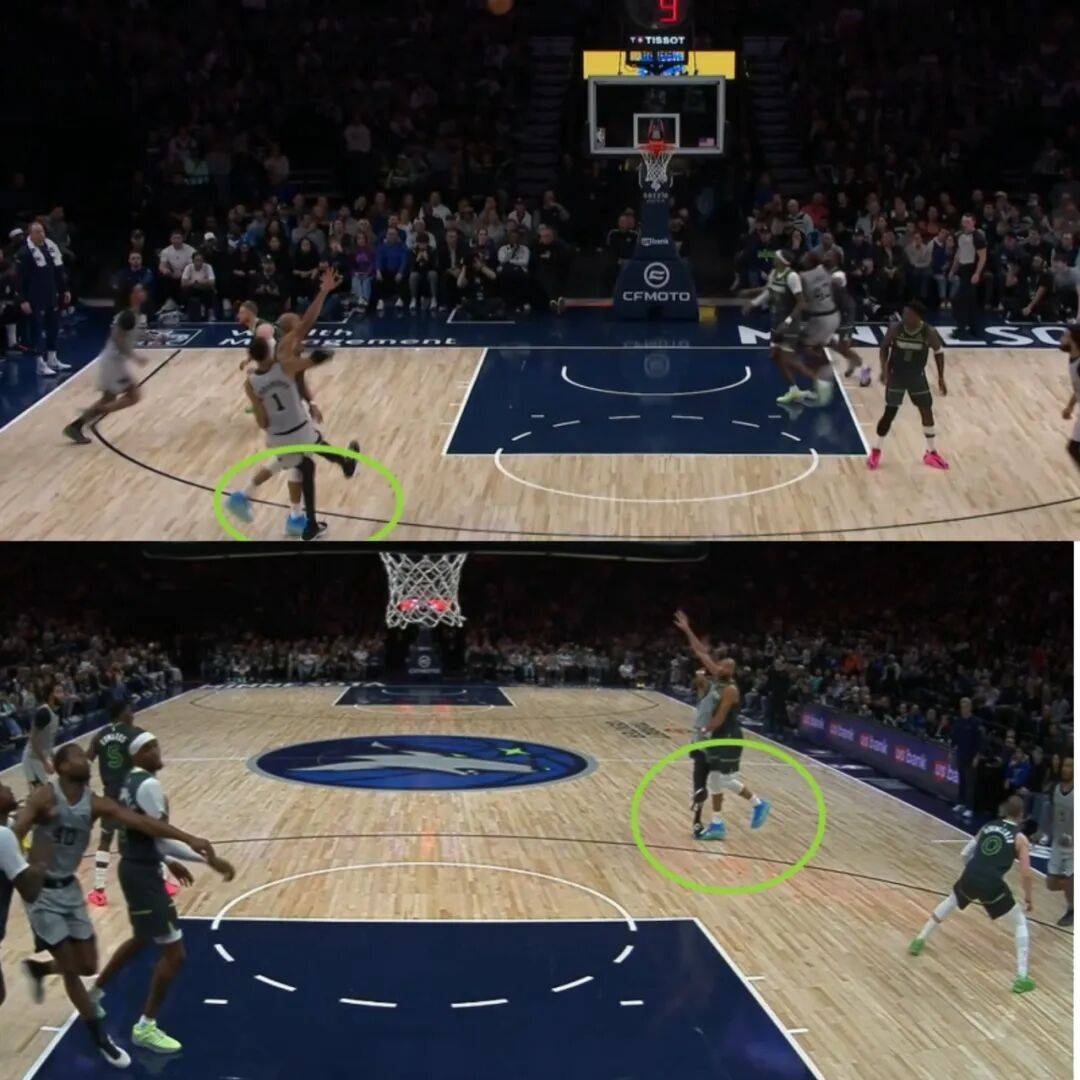 爵士客场小胜森林狼，戈贝尔狂砍分